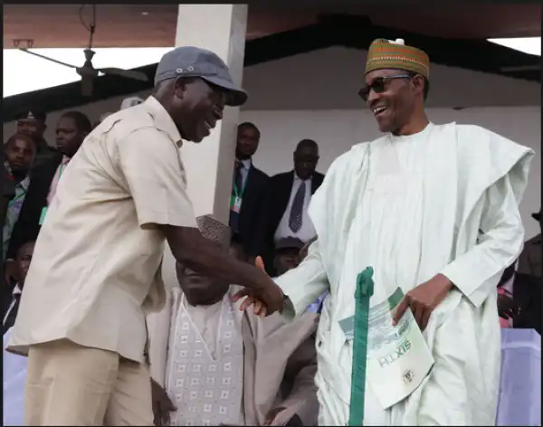 Adams Oshiomhole Reacts To Reports Of President Buhari